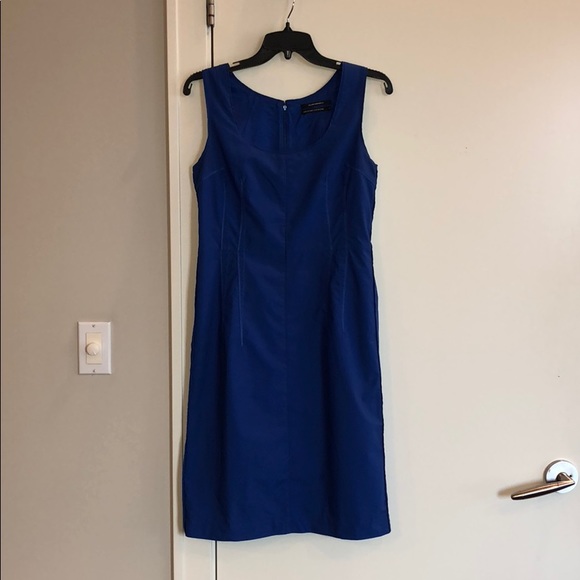 Bright Blue Club Monaco Shift Dress - Picture 4 of 7